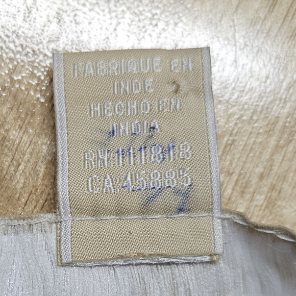 Michael Kors Chainmail Gold Studded Grunge Lined Midi Shimmer  XXS RN # 111818 - Picture 4 of 8